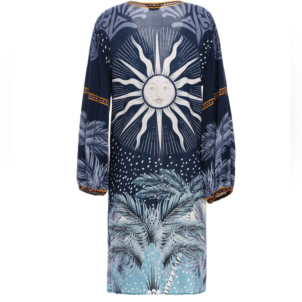 NWT AGUA BENDITA | Aldora Arabella Sun Kimono Cover Up - Picture 12 of 12